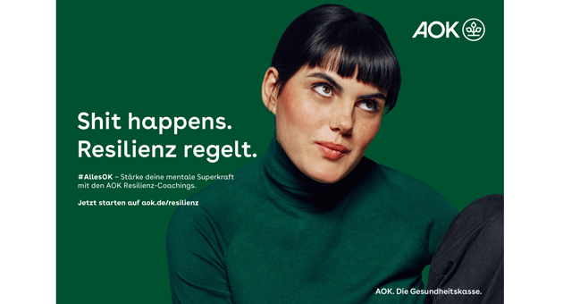 AOK will junge Menschen resilienter machen - In seiner neuen Jugendkampagne will der AOK Bundesverband mit seiner Leadagentur Wynken Blynken & Nod die psychische Widerstandskraft junger Menschen stärken - Foto: AOK Bundesverband