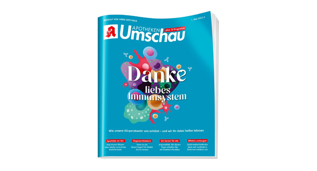 Ab dem 1.Mai 2022 prsentiert sich die 'Apotheken Umschau' des Wort & Bild Verlags mit neuer Magazinstruktur und berarbeiteten Design 