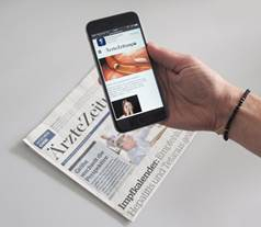 Anfang Juli hat die 'rzte Zeitung' ihre mobile Ansicht relauncht (Foto: Springer Medizin)