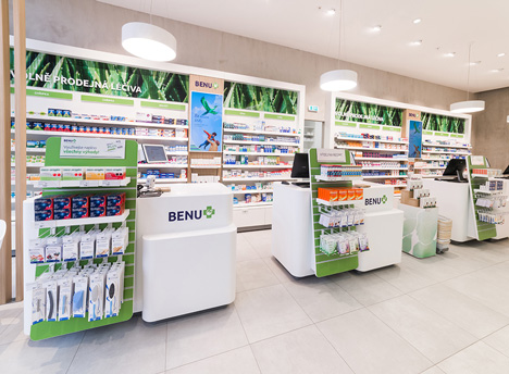 Im Laufe des Jahres sollen europaweit die Benu-Apotheken nach dem neuen Konzept modernisiert werden (Foto: Jahns and Friends) 