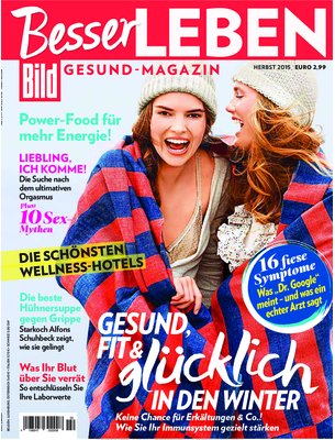 Von der Herbst-Ausgabe 2015 wurden ber 100.000 Exemplare verkauft (Foto: Axel Springer)