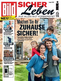 Das neue 'Bild-'Magazin 'Sicher leben' erscheint zunchst als Sonderheft, bei Erfolg ist eine regelmige Verffentlichung geplant (Foto: Axel Springer)