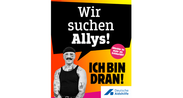Mit der 'Ich bin dran!'-Kampagne mchte die Deutschen Aidshilfe alle Menschen dazu aufrufen, sich mit Betroffenen von Diskriminierung zu verbnden - Foto: Deutsche Aidshilfe