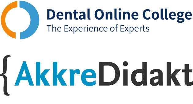 AkkreDidakt wird eine Marke des Dental Online College - Logos: mgo