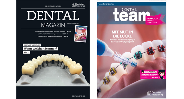 Die B2B-Zeitschriften 'Dental Magazin' und 'Dental Team' werden knftig von den mgo Fachverlagen herausgegeben - Foto: Deutsche rzteverlag