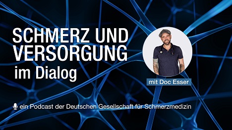 Ein neuer Podcast der Deutschen Gesellschaft fr Schmerzmedizin befasst sich knftig monatlich mit dem Thema chronische Schmerzen - Foto: DGS