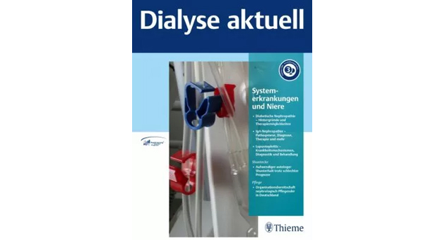 Die Thieme-Fachzeitschrift 'Dialyse aktuell' wird  2023 in 'Nephrologie aktuell' umbenannt - Foto: Georg Thieme Verlag