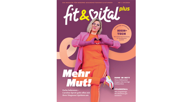Das Kundenmagazin 'Fit & Vital Plus' von Reha Vital liegt ab Ende April 2024 in ausgewhlten Sanittshusern Hilfsmittelversorgers aus - Foto: Wort & Bild Verlag/Reha Vital 
