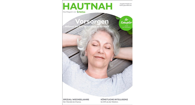 Helios Magazin erscheint im neuen Outfit - Cope unterstützte Helios Klinken beim Relaunch des Kundenmagazins Hautnah - Foto: Helios