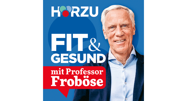 'Hörzu' launcht erste Podcast-Serie - Die 'Hörzu'-Redaktion startet die neue Podcast-Serie 'Fit & gesund mit Professor Froböse' – Foto: Funke Medien