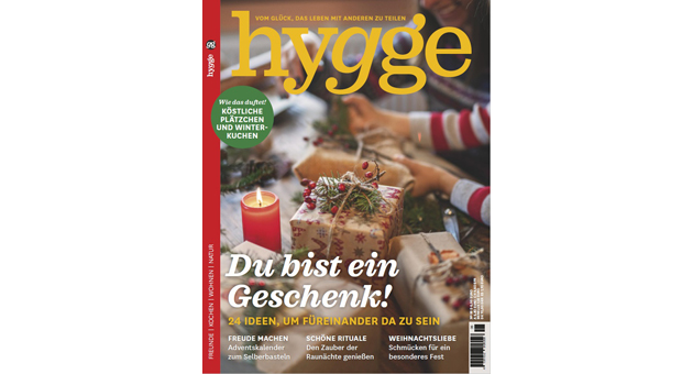 Die letzte Ausgabe des Mindstyle-Magazins 'Hygge' erschien am 16. November 2022 - Foto: Deutsche Medien-Manufaktur