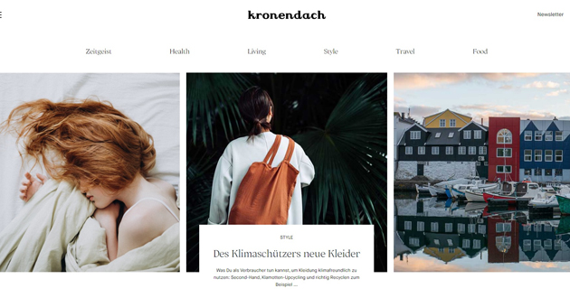 Neben einer Website will Funke unter der Marke Kronendach ab Herbst 2022 auch ein Printmagazin verffentlichen - Foto: Funke