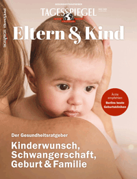  Cover des 'Tagespiegel'-Gesundheitsratgebers 'Eltern & Kind' (Foto: Verlag)