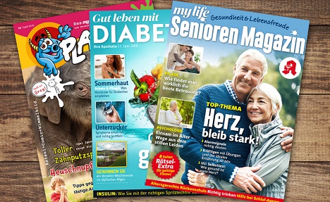 Burda erweitert die 'My life'-Markenfamilie in den kommenden Monaten um ein Senoiren-, Diabetes- und ein Kindermagazin (Mustercover) (Foto: Burda)
