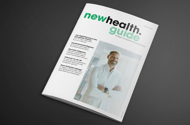 Das neue Fachmagazin 'New Health Guide' will zu mehr Orientierung bei dem Thema Digitalisierung im Gesundheitswesen beitragen  Foto: Storyboard