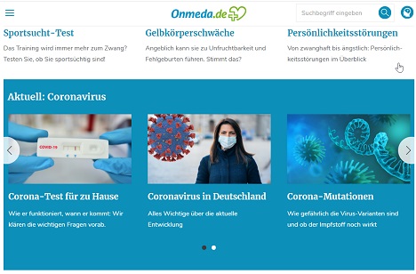Das Gesundheitsportal Onmedia.de ist ab sofort Teil des Digital Brands Networks von Funke. (Foto: Funke)