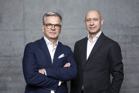 Tobias Bartenbach (l.) und Horst Hbner fhren die neu formierte B2B-Agentur Bartenbach  (Foto: Bartenbach)