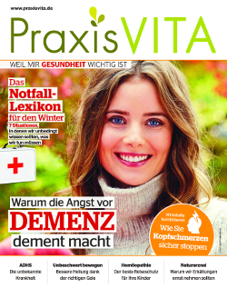 Die Online-Marke 'PraxisVITA' erscheint erstmals in Print - in Form eines Einhefters  (Foto: Bauer Media Group)