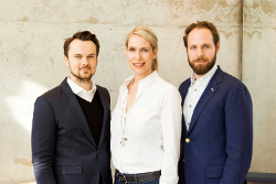 Christoph Kthe, Melanie Rnnfeld und Mirco Vlker (v.l.); Foto: fischerAppelt