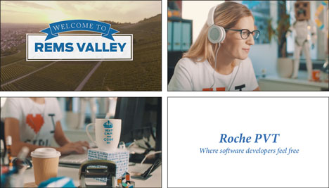 Roche PVT will mit der Kampagne fr potenzielle Mitarbeiter in der Region Stuttgart sichtbarer werden (Foto: Schmittgall)