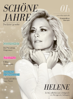 Das Online-Portal 'Schne Jahre' soll knftig auch als Magazin erscheinen (Foto: Screenshot / Deutsche Seniorenwerbung)