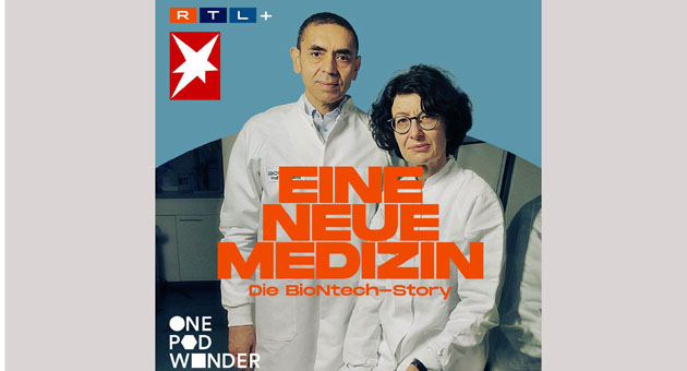 Die Medienmarke 'Stern', die Agentur One Pod Wonder und die Streaming-Plattform RTL+ haben eine Podcast-Serie ber die Geschichte des Pharmaunternehmens Biontech gestartet - Foto: RTL Deutschland