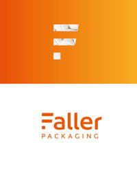 Das Rebranding von Faller Packaging wird unter anderem im neuen Firmenicon (oben) und dem Logo sichtbar (Foto: Syndicate Design)