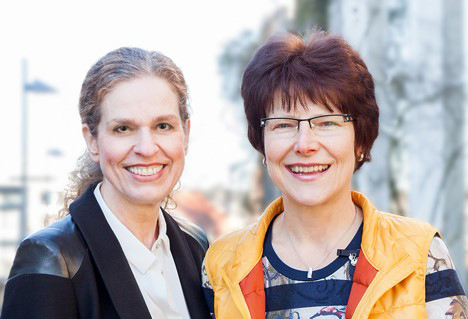 Christiane Schlenger und Eleonore Warlitz (Foto: Thieme)