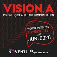 Vision.A: Digitalkonferenz und Award-Verleihung werden auf Juni 2020 verschoben -