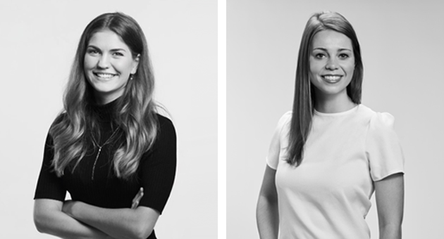 Jessica Erz (l.) von Pink Carrots und Maren Schulte Holtey sind die Botschafterinnen des Young Comprix 2022 - Foto: Conmprix