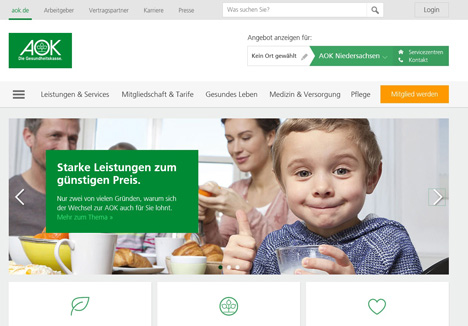 Queo gewinnt Social Media-Etat der AOK Niedersachsen - Queo verantwortet künftig die Webpräsenz der AOK Niedersachsen (Foto: Queo)