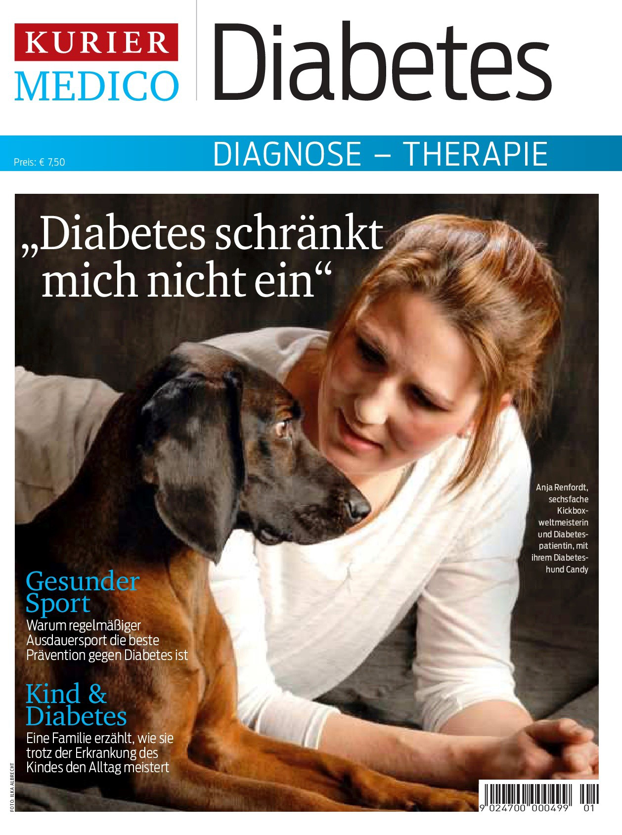 Die Erstausgabe von 'Diabetes' ab 12. Dezember 2017 im Handel (Foto: Kurier Verlag)