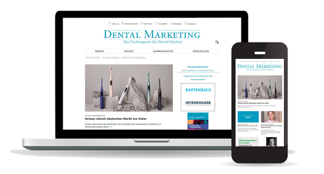 'Dental Marketing' prsentiert sich mit erweiterter Rubrizierung und in neuem Design - Foto: New Business Verlag