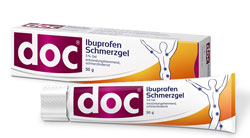 Fr doc Ibuprofen Schmerzgel soll eine neue Fachkampagne starten (Foto: Hermes) 