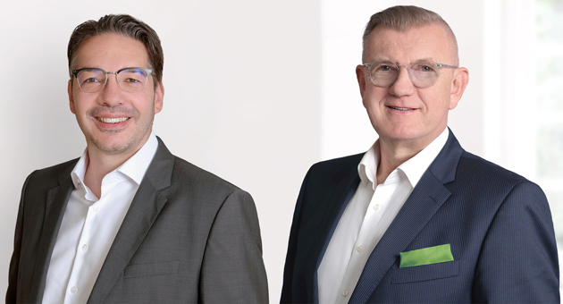 Die operativen Geschftsfhrer der neu gegrndeten Dpmedia GmbH sind Alexander Schiffauer (l.) und Walter Bischoff