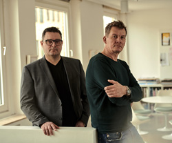 Philipp Heimsch (l.) und Jonas Ruch leiteten zuletzt gemeinsam die Kreation von Beaufort 8 und haben sich 2019 mit hey David selbststndig gemacht (Foto: hey David)