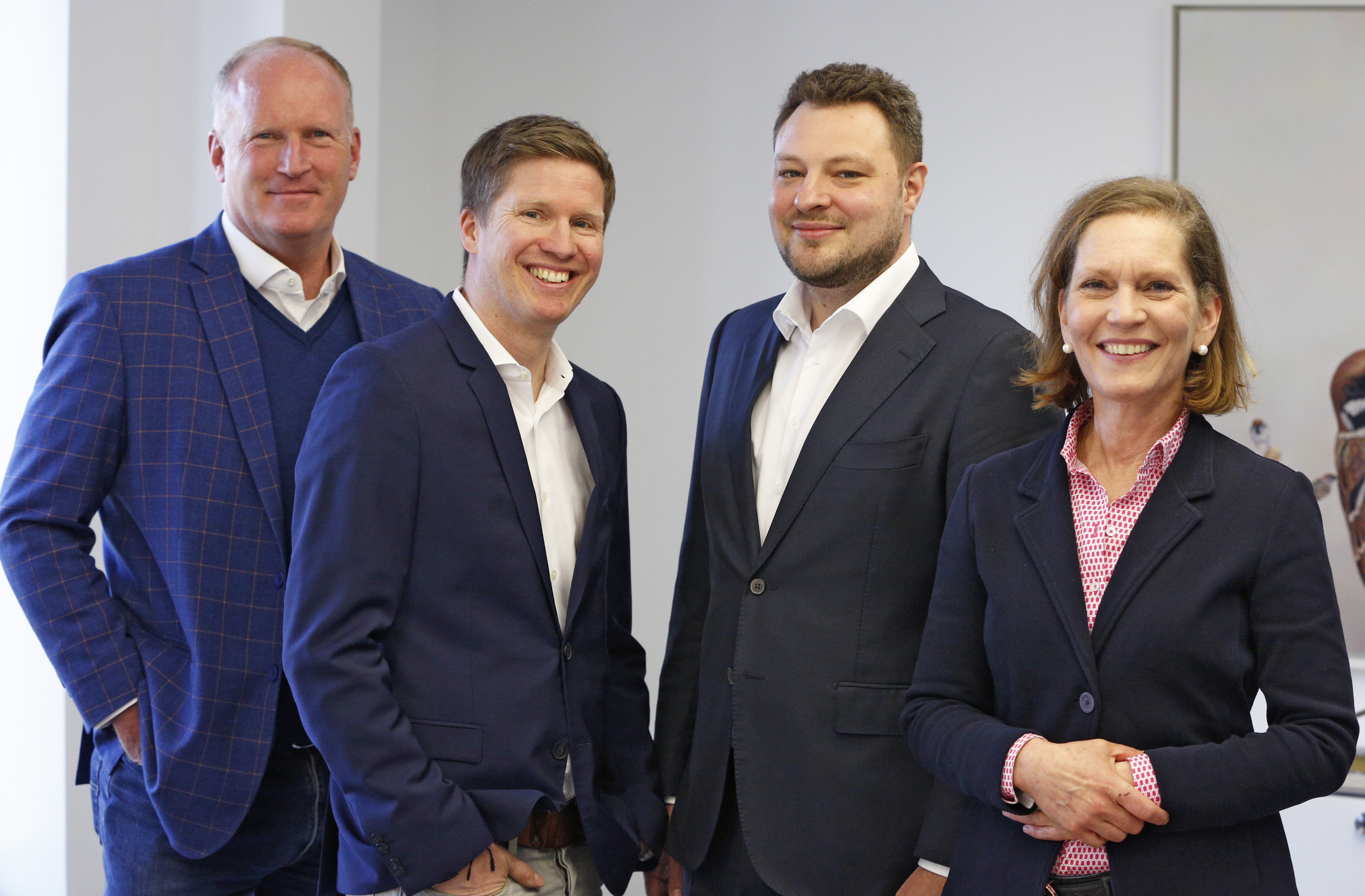 Matthias Haack, Joss Hertle, Niels Magill und Ariane Haack-Kurz sind die Grnder der Strategie-Beratung ratyonal - Foto: WEFRA
