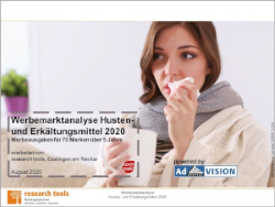 Research Tools untersuchte die Werbeausgaben fr Husten- und Erkltungsmittel in Deutschland. (Foto: Research Tools)