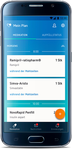 Die App Vimedi ist fr den selbstbestimmten Patienten konzipiert (Foto: Noventi Digital) 