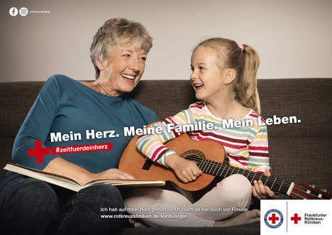 wdv und die Frankfurter Rotkreuz-Kliniken setzten auf Storytelling und wollen mit #zeitfuerdeinherz Menschen mit Herzrhythmusstrungen und ihre Angehrigen ansprechen (Foto: wdv)