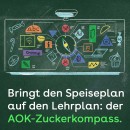 Social-Media-Motive zum AOK-Zuckerkompass - Foto: Scholz & Friends